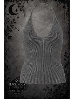 11. BCBGMAXAZRIA Brown Knit Halter Top Size M